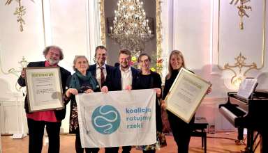 Nagroda EuroNatur 2023 dla Koalicji Ratujmy Rzeki. Sygnał wsparcia dla ochrony rzek w Polsce