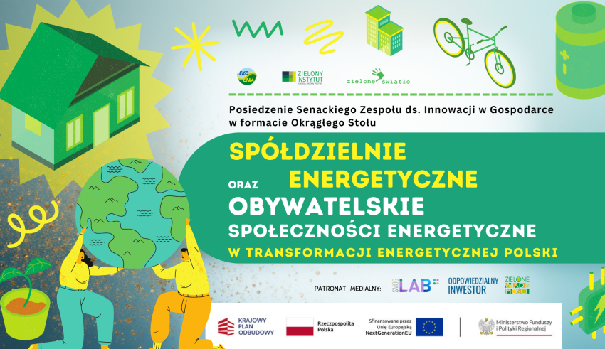 Posiedzenie Senackiego Zespołu — Spółdzielnie Energetyczne i Obywatelskie Społeczności Energetyczne w transformacji energetycznej Polski