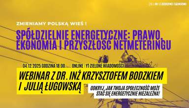 Aspekty prawne i ekonomiczne spółdzielni oraz wyzwania netmeteringu