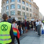 Pogrzeb Przyszłości zorganizowany we Wrocławiu przez Extinction Rebelion